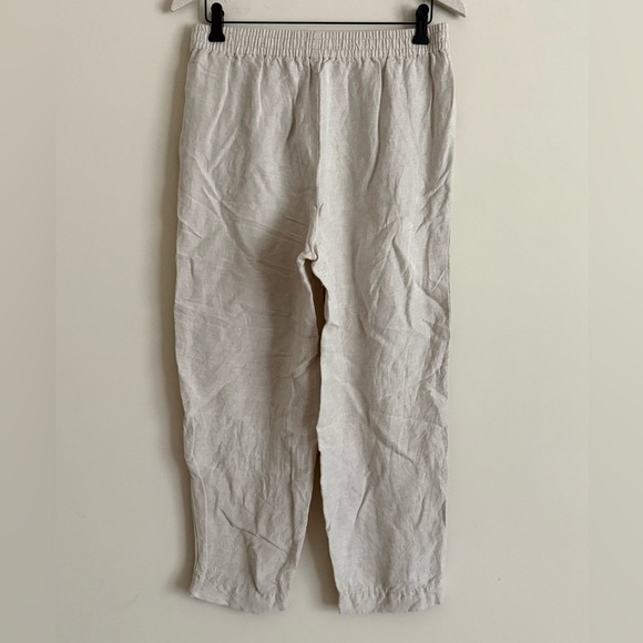 Madewell Fair Trade Linen Blend Pants Womens Size S - Picture 4 of 7